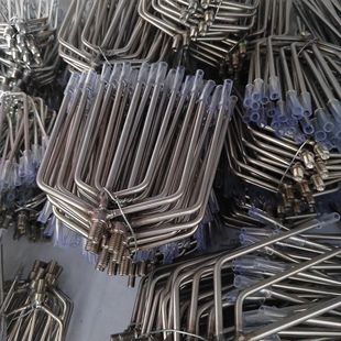 Stainless steel fish fork flat teeth round tooth strap pour 3 tooth five -tooth fork fascia fishing gear fishing supplies