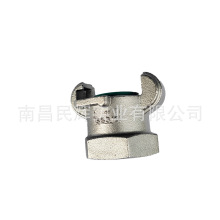 不锈钢爪式内螺纹羊角接头船用美式接头NPT芝加哥空气管接头