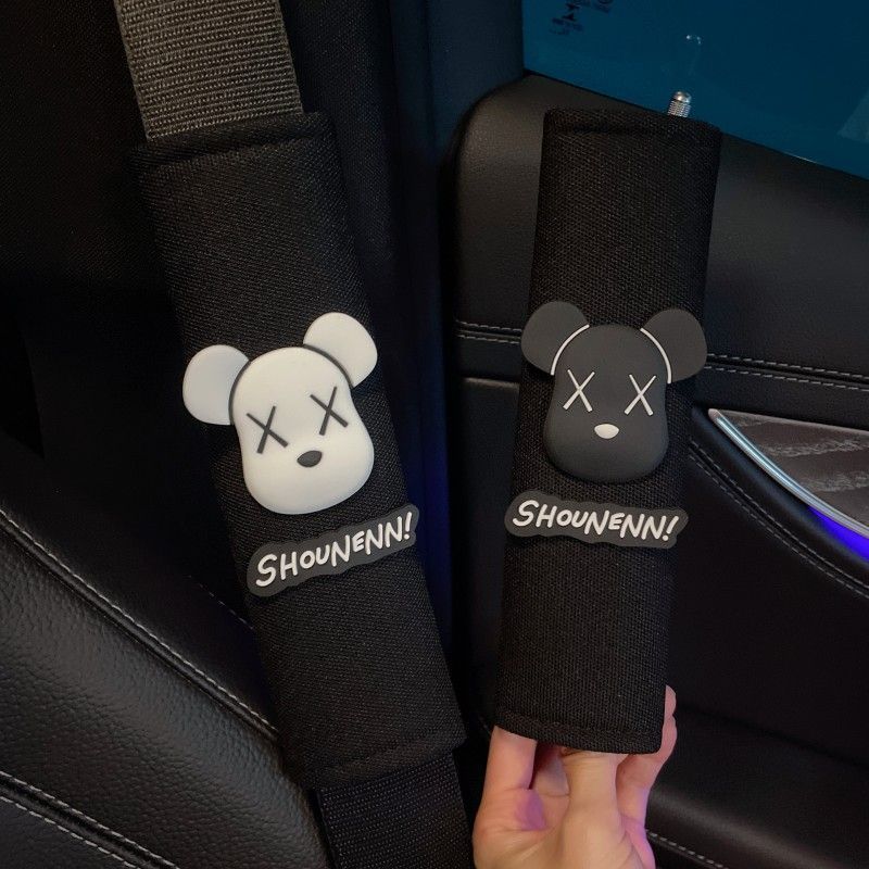 Funda Protectora de Hombro para Cinturón de Seguridad de Coche de Seda de Hielo Anti-estrangulamiento para Automóvil image 7