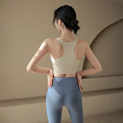 高強度運動內衣女一體式瑜伽背心專業跑步訓練健身文胸新款