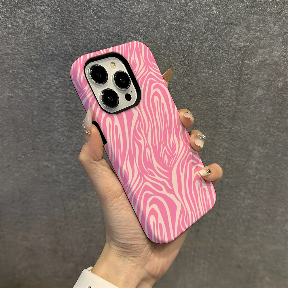 Чехол для телефона (Apple) iPhone 15 — двойной слой защиты, 2-в-1, яркий финиш, облегчит посадку