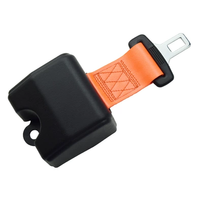 Forklift seat belt two-point Car seat belt - cy-double-row-teeth-orange