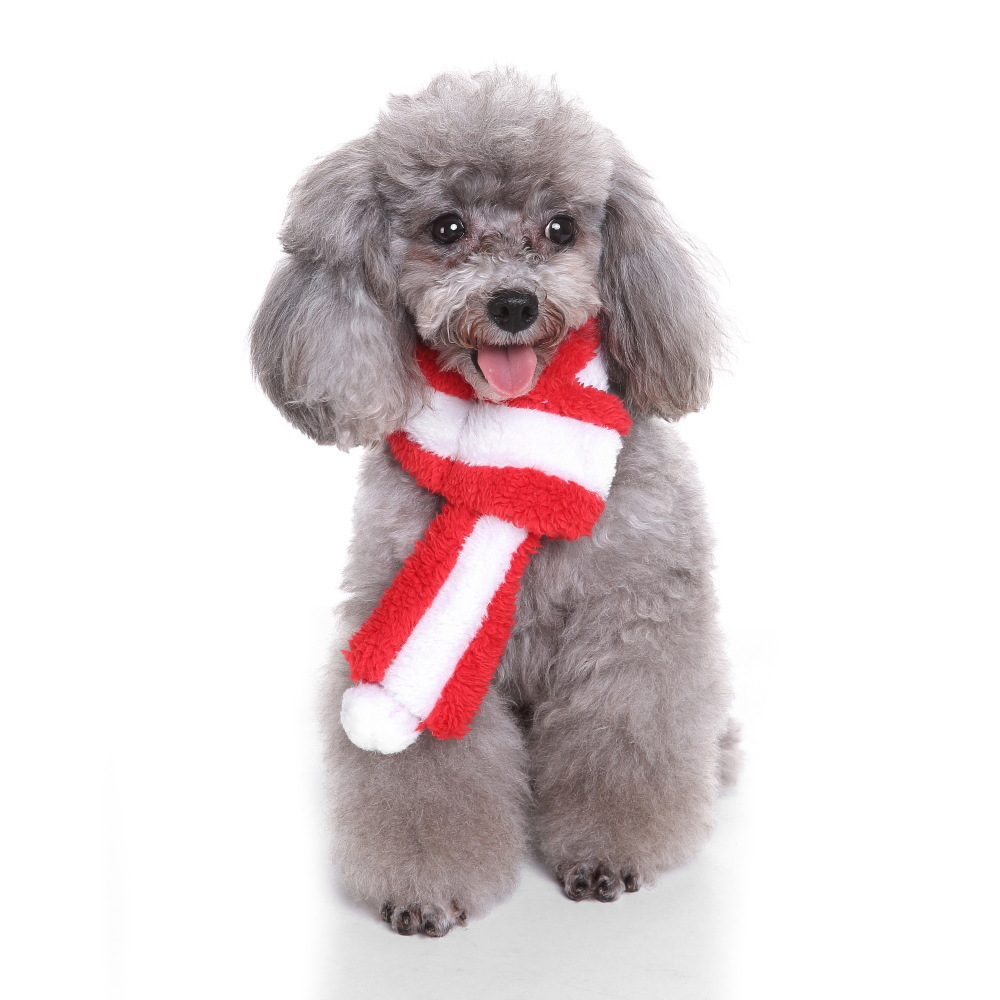 Stylish Adjustable Pet Scarves For Small Medium And Large Dogs High Quality Cat Neck Warmer For Festive Occasions And Holidays_voghion.com