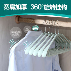 ワイドショルダーハンガー家庭用プラスチック衣類乾燥ラックワードローブ厚い衣類ハンガー滑り止めサポートウェットとドライ衣類サポート卸売