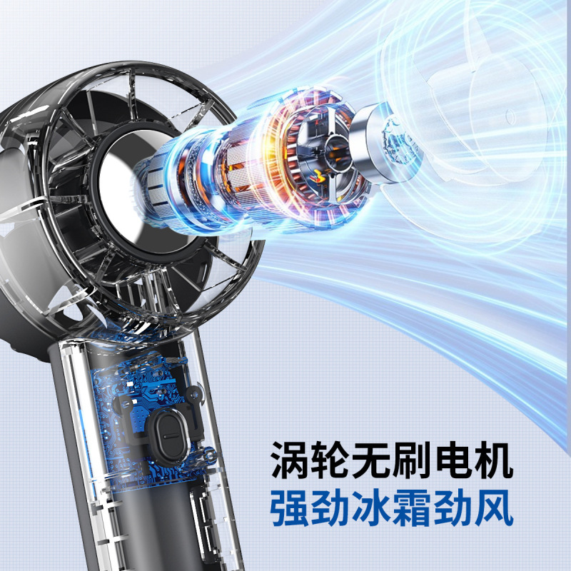 東南アジア国境を越えた新しい T16 ターボハンドヘルド小型ファン USB 充電ミニポータブルスタンドデスクトップファン|undefined