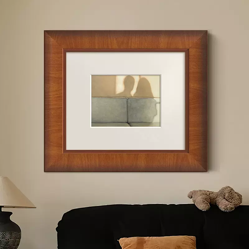 现代法式小众艺术客厅装饰画中古风餐厅玄关壁画北欧复古卧室挂画