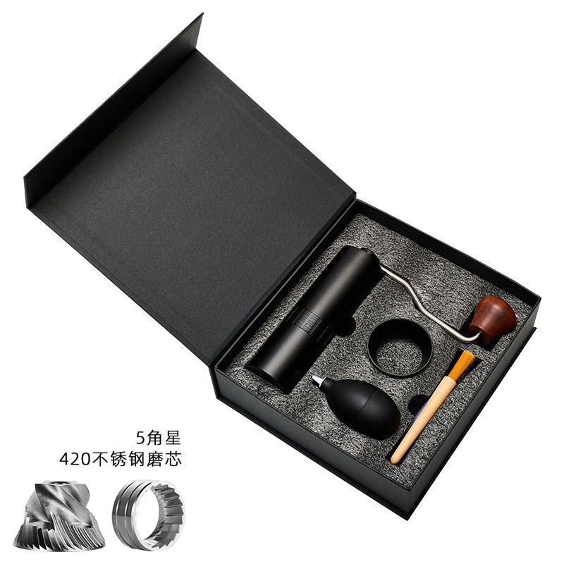 Amazona amazona máquina de molienda manual de café de metal molienda manual de granos molinillo de café molinillo manual en polvo