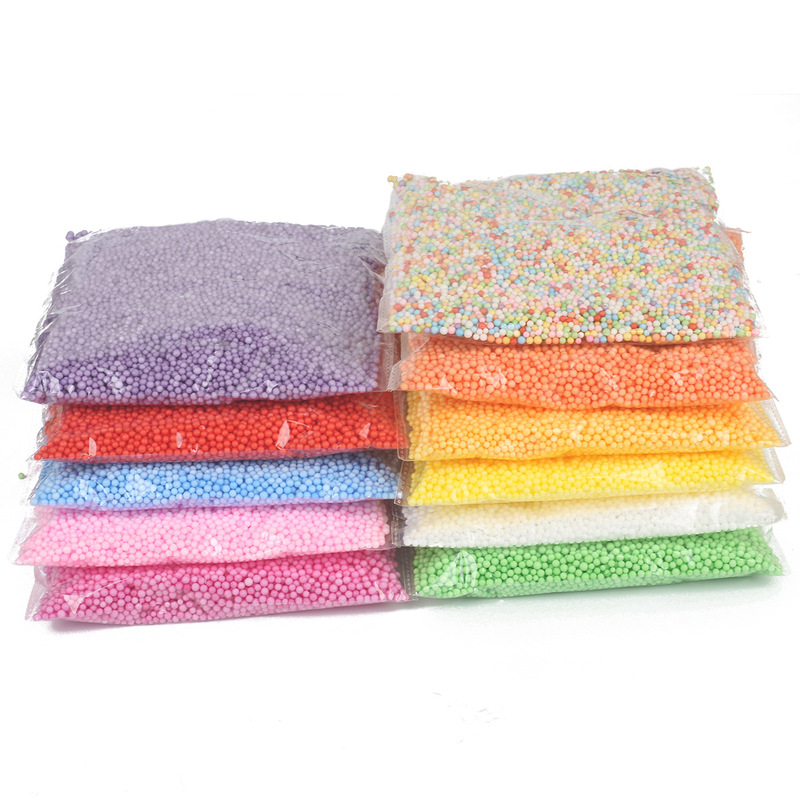 Foam Ball DIY Creative Gift Decoration Foam Ball Gift Multi-Color Small Particle Ball Filling Handmade Material