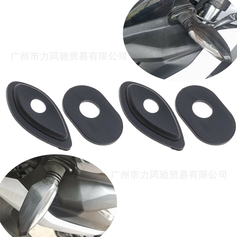 Para Honda CBR 600 1000 RR motocicleta modificación Accesorios negro Junta de señal giro