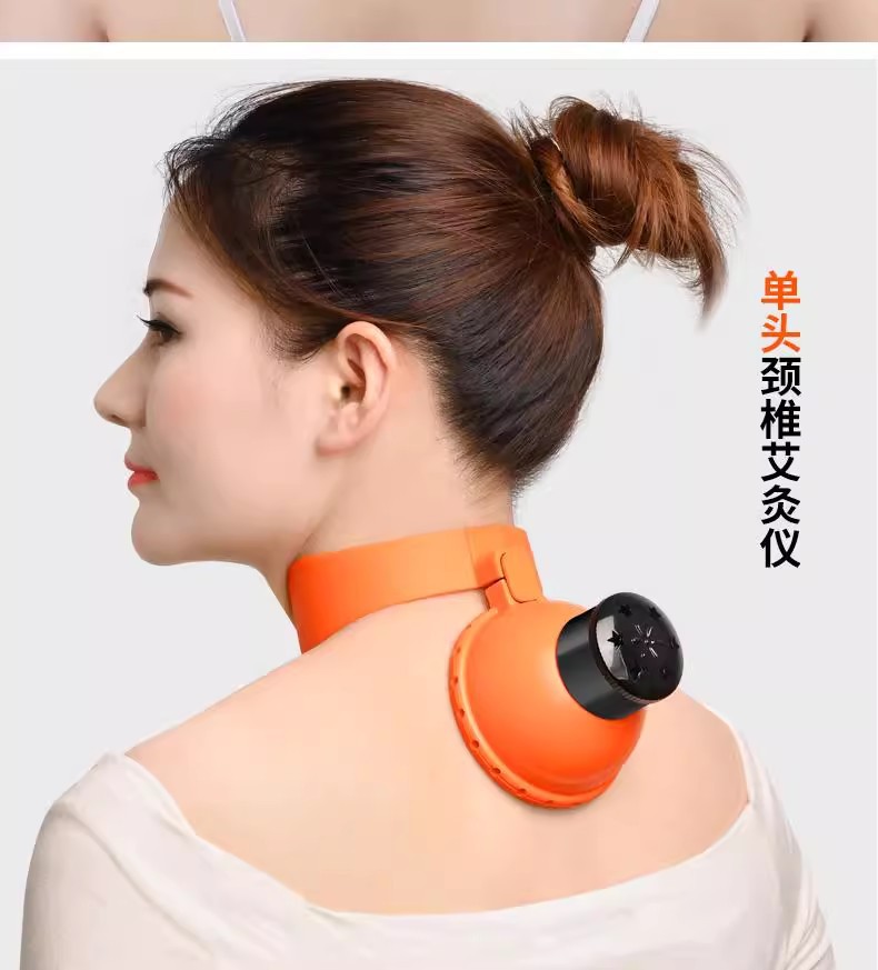 Moxibustion Box for Neck and Shoulder Portable Hanging Moxa Burner Tool for Zusanli ST36 Warm Therapy preparation