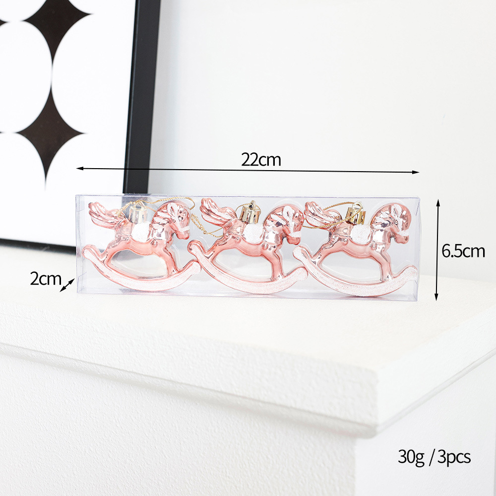 Nuevo americano ins BOLA DE Navidad Bola de lentejuelas bola pintada decoración del árbol de Navidad colgante decoración de la ventana de Navidad