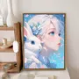 手工客厅数字填色挂画