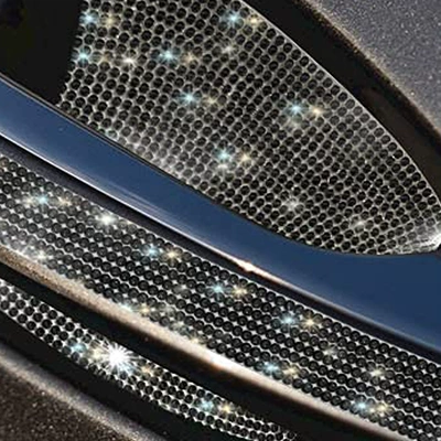 Other Automotive Interior Supplies — door wrist crystal diamond sticker