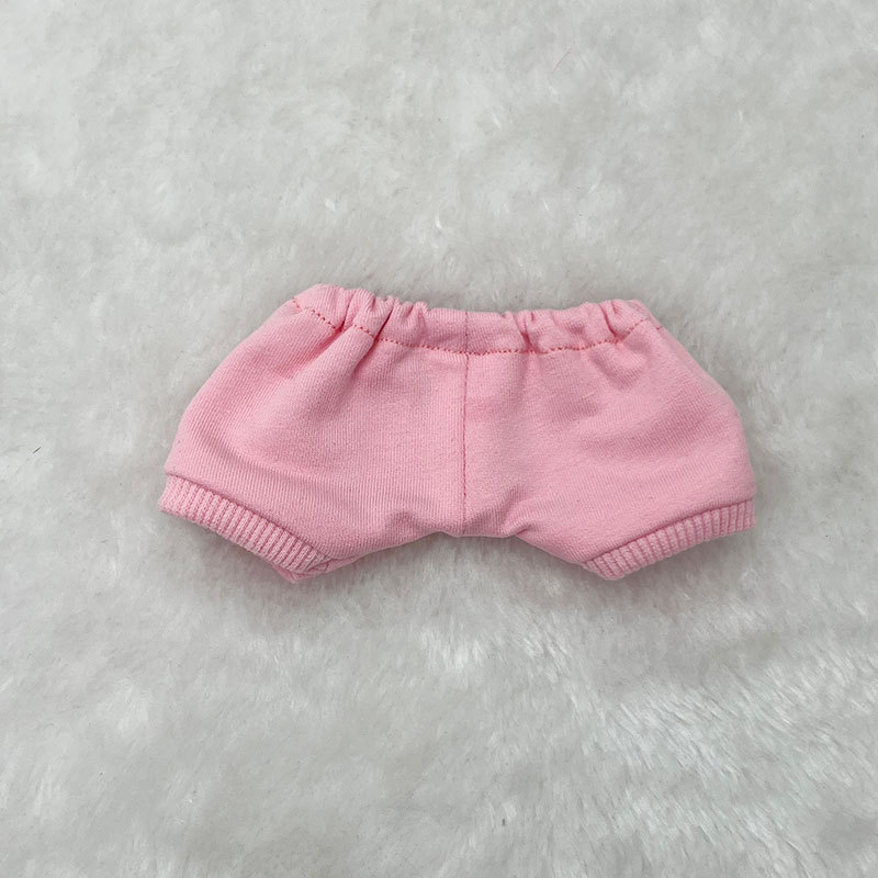 Labubu ペンダント ブラインドボックス フード付きスウェットシャツ Labubu ベビー服スーツ Tシャツ パンツ 人形服 着せ替え|undefined