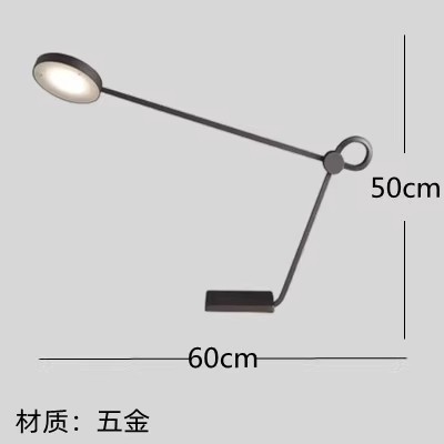 Fábrica directa de diseño nórdico moderno y minimalista sala de estar dormitorio lámpara de cabecera sala modelo nueva lámpara de escritorio decorativa