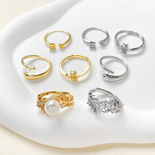 14k�~����ɫ���������п��н�ָ�н�Ȧdiy�ճ���ָָ�h���