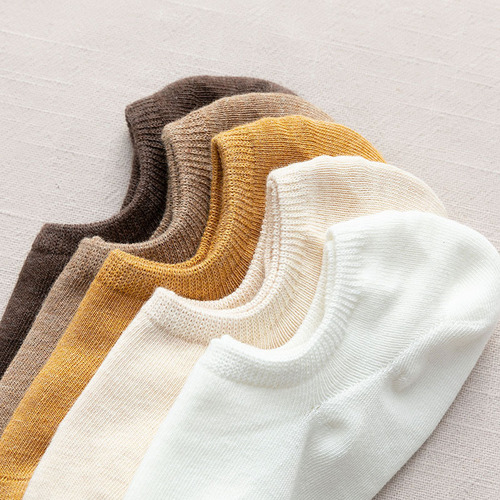 Socks for men, pure cotton, sweat-absorbent and breathable, spring and summer thin socks, shallow mouth invisible socks, non-falling boat socks, men's cotton socks