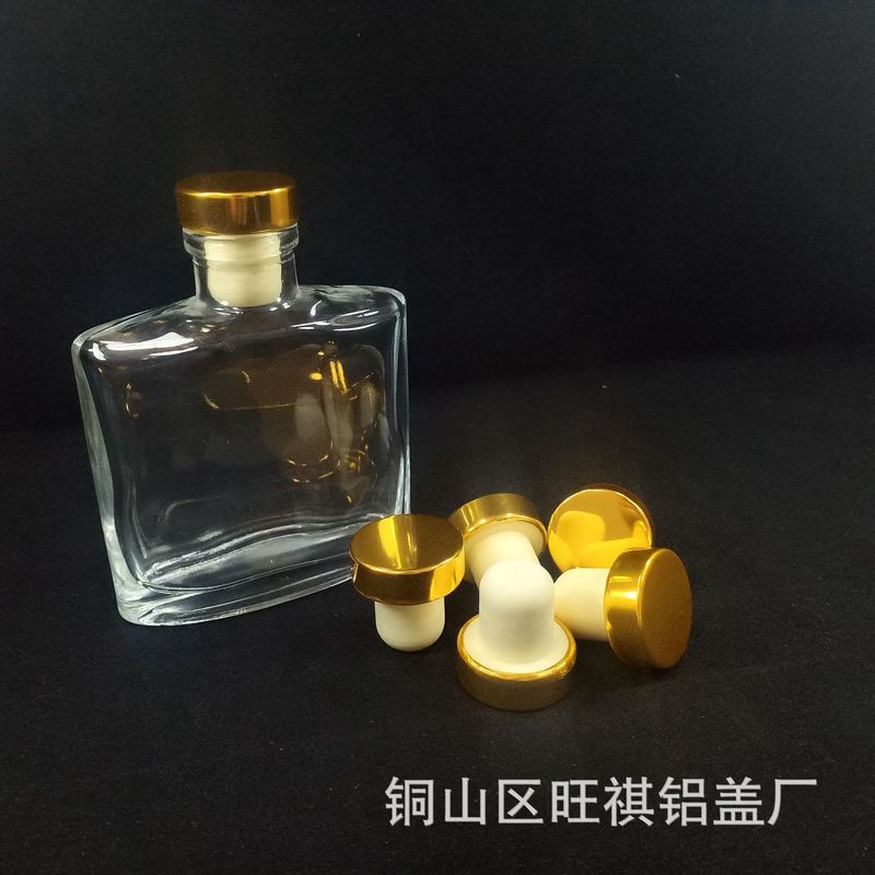完全な仕様、在庫あり、漏れ防止フルーツワインボトル、シングルシールキャップ、ガラスアロマボトル、ポリマープラグ、カスタマイズ|undefined