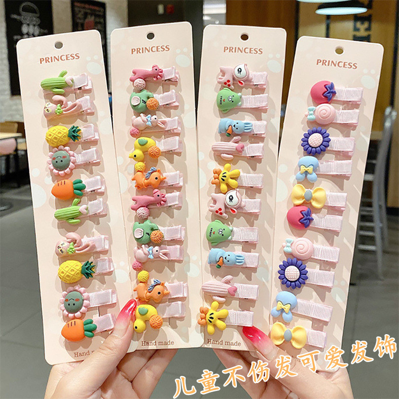 Children's harmless cute hairgrip
