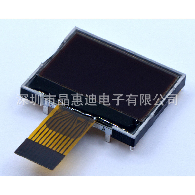 Һ��ģ��/12864/1.2��/ST7567/��Ĥ/SPI/JHD12864-G436BTW-BL