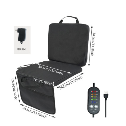 Cojín con calefacción USB para acampar