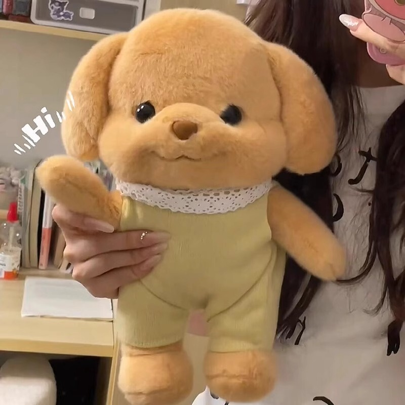 Sambelle Doll Toy Plush Cute Poodle Baby Doll Family Puppy Dog Birthday Gift for Girls