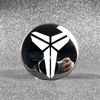 Hub cover – Black Color Change - creative-kobe-bryant-style-mirror-black-titanium-4-pieces
