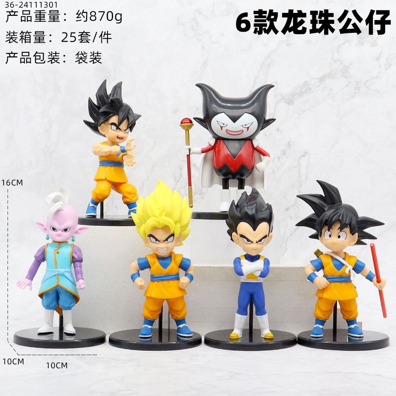 漫画アニメーションシリーズハンドモデル海賊ドラゴンボール装飾品ヒーロー王連合クリップ人形|undefined