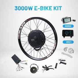 跨境专供 60V 72V 3000W 电动车改装套件 电助力配件