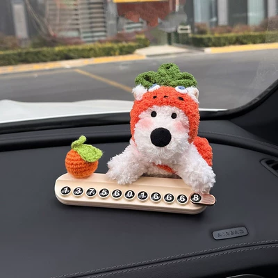 Nömrəli dayanma kartı Plate for Car, Mobile Phone Number - carrot-crossbody-bag-west-highland-orange-auspicious