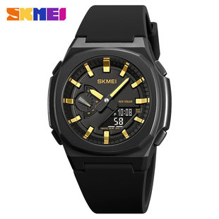 Universal travel sports silicone digital watch, hair band, waterproof swiss watch