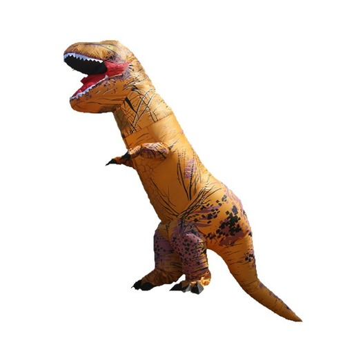 Cross-border Halloween Funny Toys Dinosaur Clothes Party Supplies Inflatable Doll Costume Tyrannosaurus Rex Inflatable Costume
