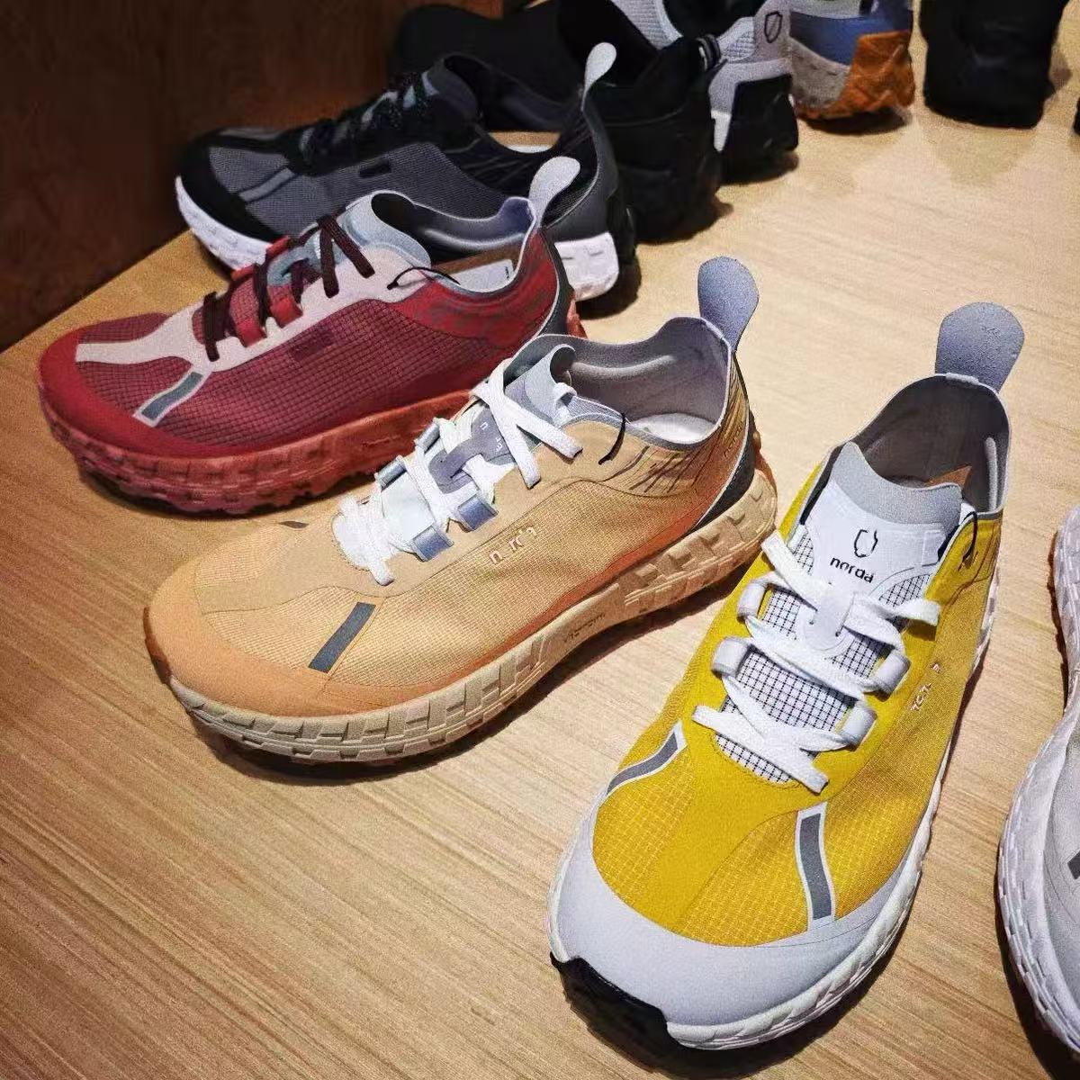 Putian Shoes Nord Nuojia 001 Off-Road Running Shoes Outdoor Hiking and Mountaineering Lightweight V-Soled Non-Slip Sports Shoes for Men and Women