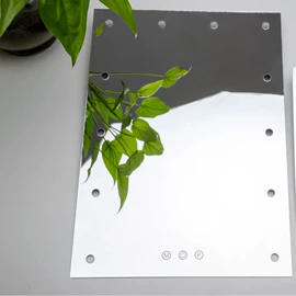 化妆镜;玻璃加工;镜面贴