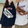 反光新款街头韩版单肩包
