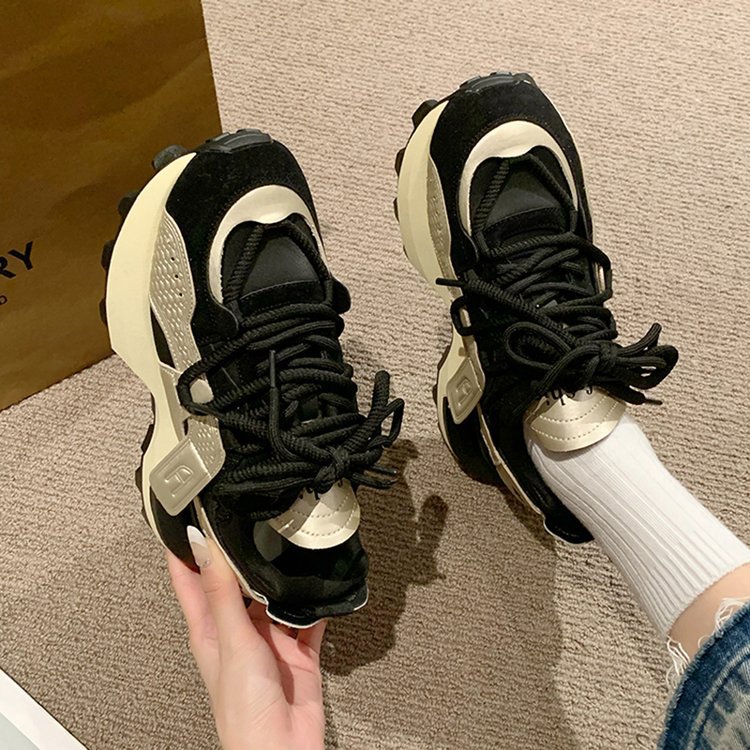 Versatile Women's Dad Running Shoes With Thick Soles And Comfort_voghion.com