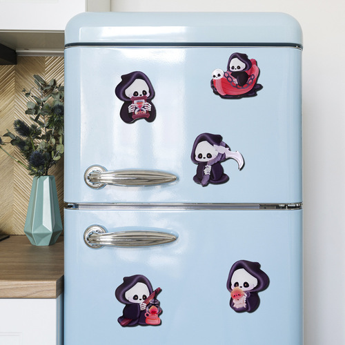 TYCT012-021 Creative Cartoon Animal Fruit Acrylic Magnetic Refrigerator Magnet Decorative Magnetic Adhesive