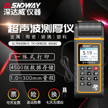 深达威智能超声波测厚仪 SW-6530管壁测厚仪 带打印型