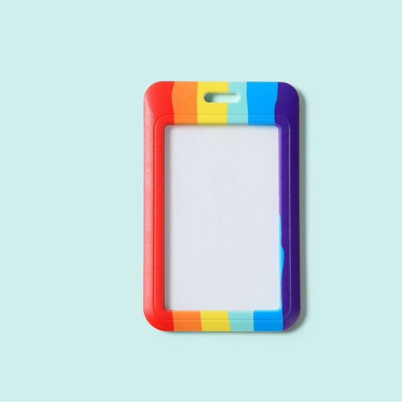 プラスチック製スライド式カードホルダー、カスタム仕様の社員証、学生証、アクセスカード、ネックストラップ付き、プッシュ式カードホルダー、卸売|undefined