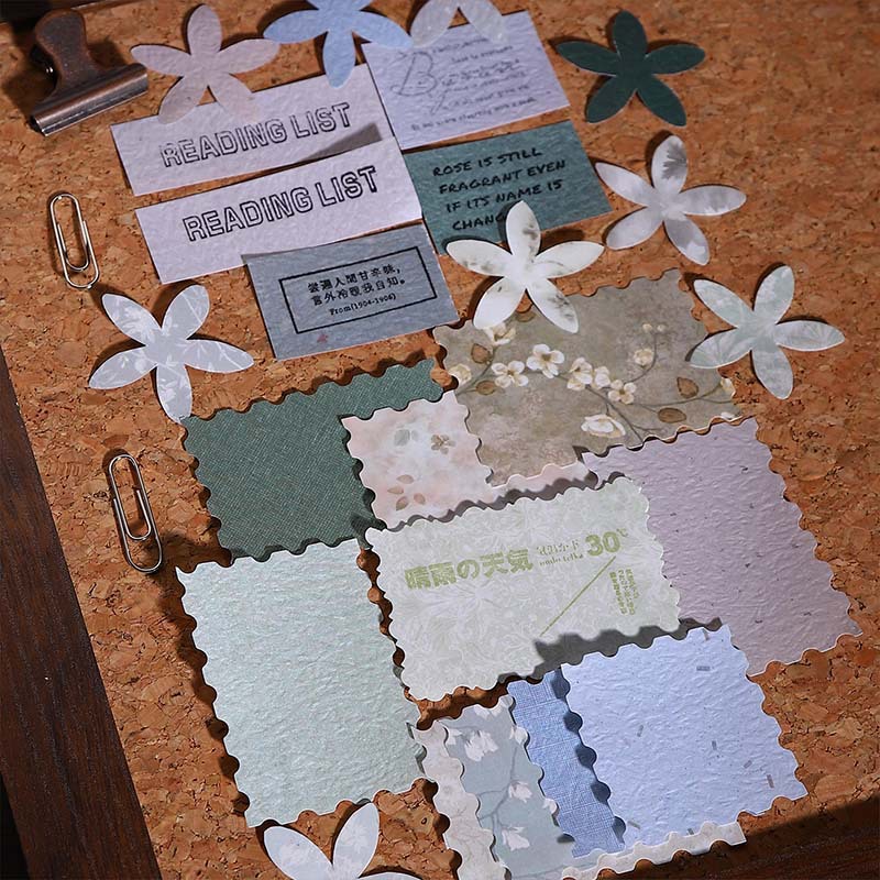 Ketchup Girl Material de papel especial Juego de libros pequeños Serie de estanterías pequeñas Papel de material de cuenta manual creativo de forma especial