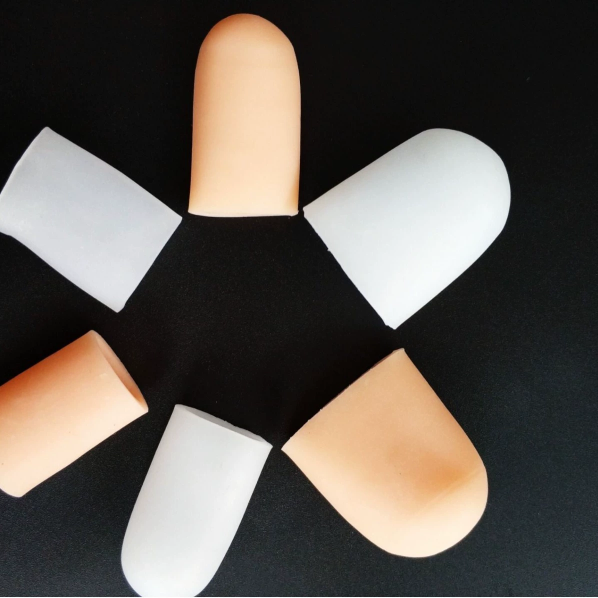 Силиконовая защита пальцев ног, антифрикционный чехол-кокон для большого пальца, перекрывающийся чехол для пальца стопы.