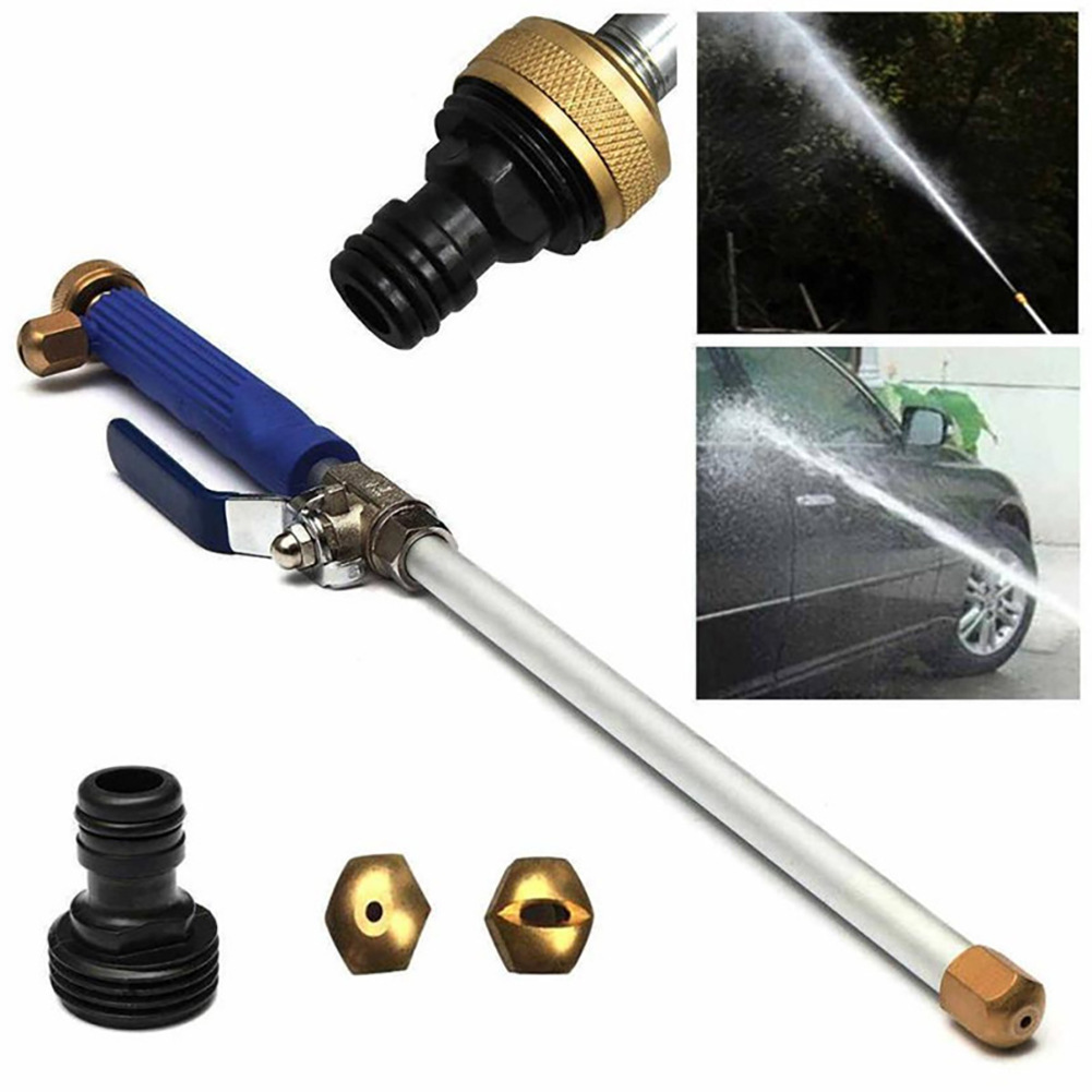 Hogar de alta presión de lavado de coches pistola de agua de limpieza portátil pistola de agua de cobre cabeza de lavado de coches pistola de agua de jardín pistola de agua