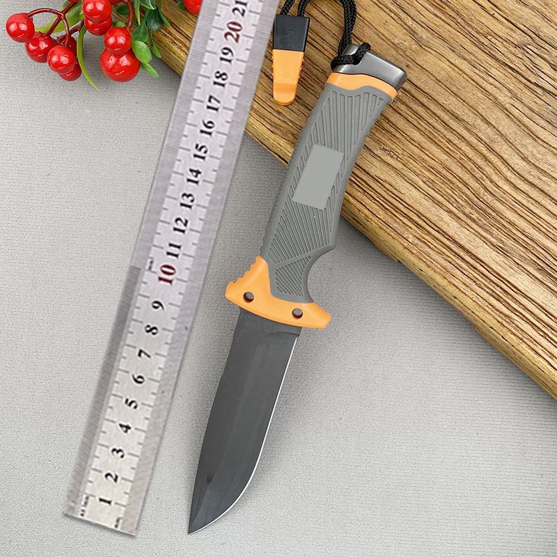 跨境一代户外刀野求生野营刀具多功能水果户外锋利高硬度随身小刀