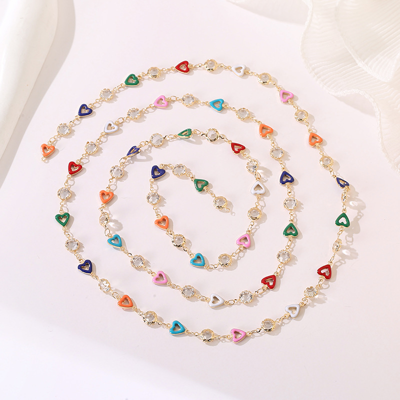 7g Weight Chain Jewelry Making Type DIY Jewelry Accessories, Bracelets, Necklace Classification 1 Piece Quantity Metal Material Star, Flower Pattern Women's Gender Simple Style, Korean Style Style Enamel, Plating Craft 1 Piece Star Flower DIY Jewelry Accessories Bracelets Necklace Metal Enamel Women's Simple Style Korean Style DIY Jewelry Accessories Bracelets Necklace 21