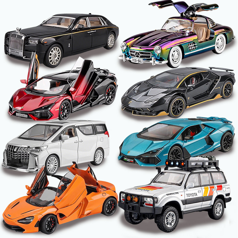 1:24 Rambo Poison Golden Bull Toy Alloy Car Model Simulation Boy Car Model Collection Ornaments Huili Male