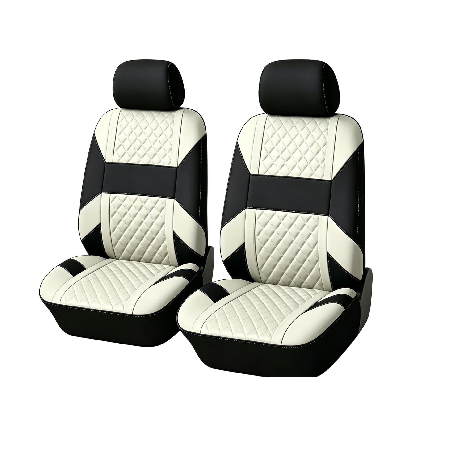 Manufacturer's universal car seat cover 3D horizontal stripe diamond pattern 9-piece set for five seats, suitable for cross-border e-commerce platforms like TEMU and Amazon