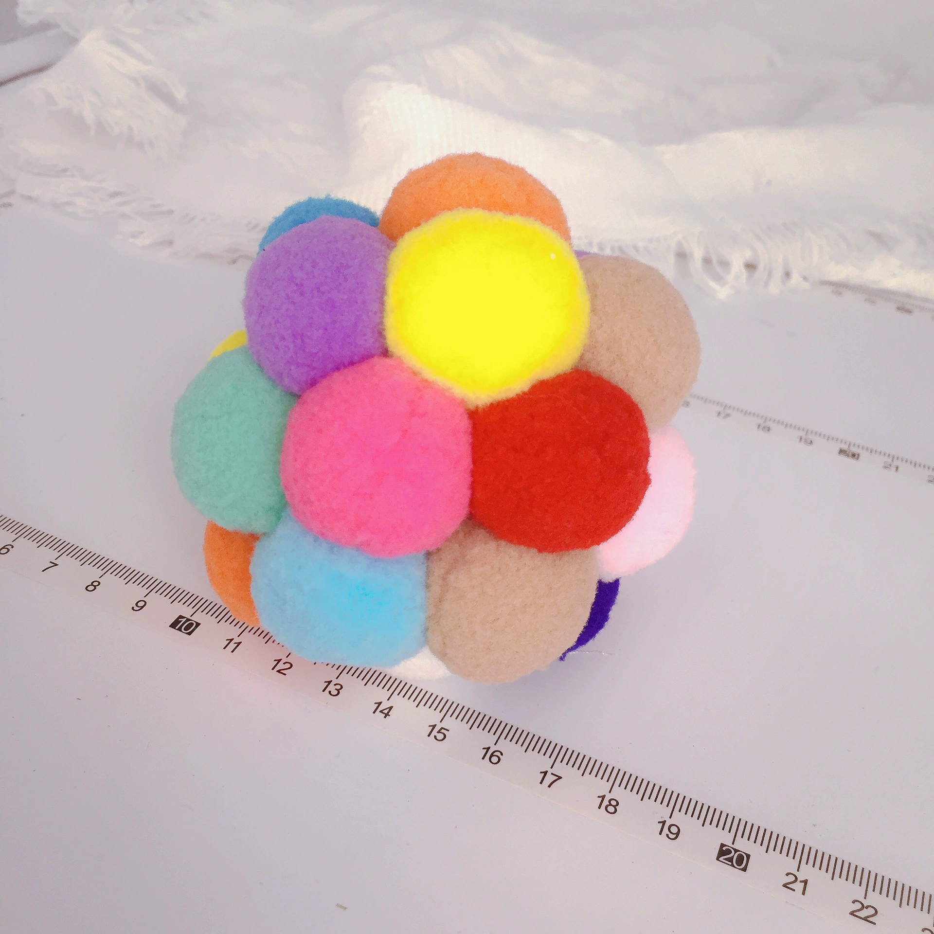 Игрушка, плюшевый маленький колокол, питомец, кошка, оптовая торговля