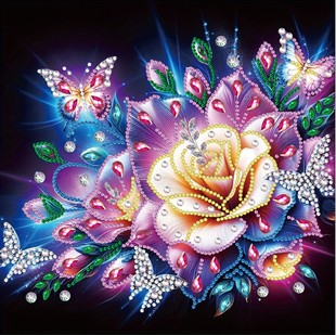 3030 Diamond Painting DIY Material Package Dot Diamond Painting Hand-Pasted Stickers Factory Direct Sales Cartoon