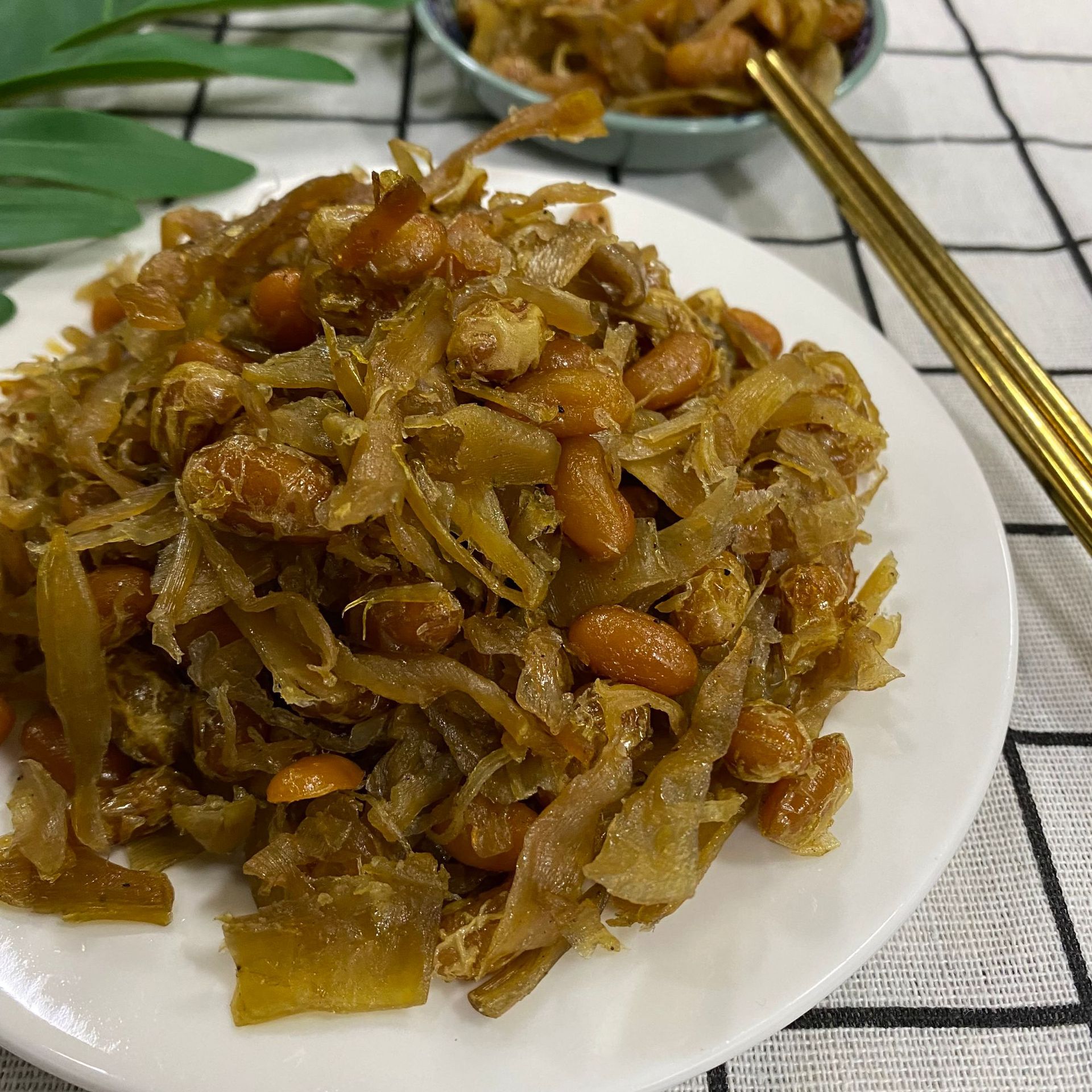 批发笋干临安多味【毛豆笋干】5斤装即食笋干毛豆嫩笋尖 休闲零食