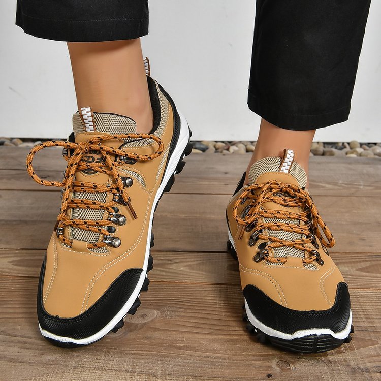 Große größe männer casual sport schuhe frauen frühling und herbst neue schnüren bergsteigen sport einzelnen schuh casual schuhe_voghion.com